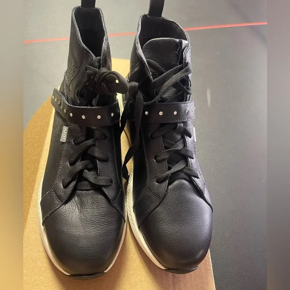 Naot Black Sneakers with Mesh Upper